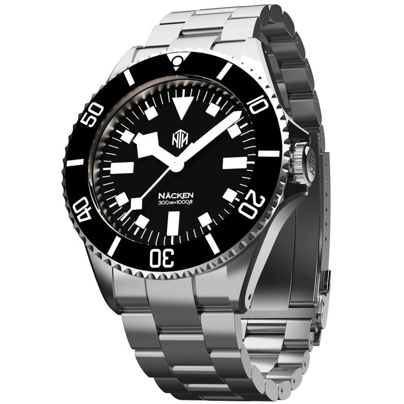 NTH Näcken 300-Meter Hi-Beat Automatic Dive Watch with an AR Sapphire Crystal #WW-NTH-NMKN