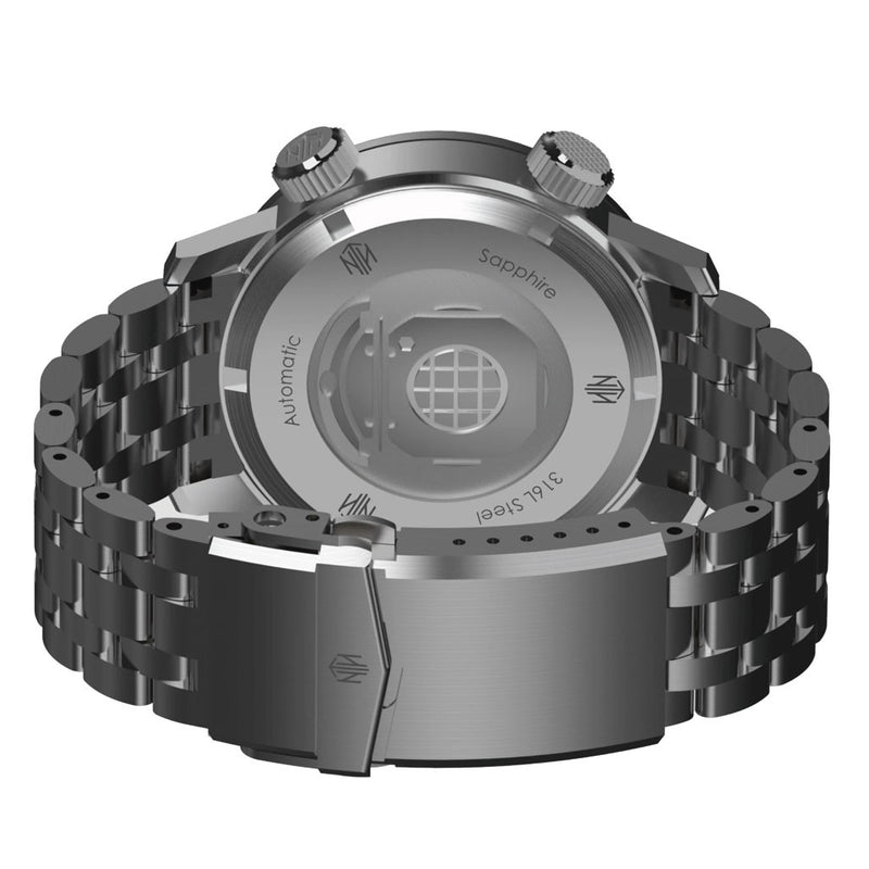 NTH Azores 200-Meter Hi-Beat Automatic Dive Watch with a DD AR Sapphire Crystal #WW-NTH-TZAD