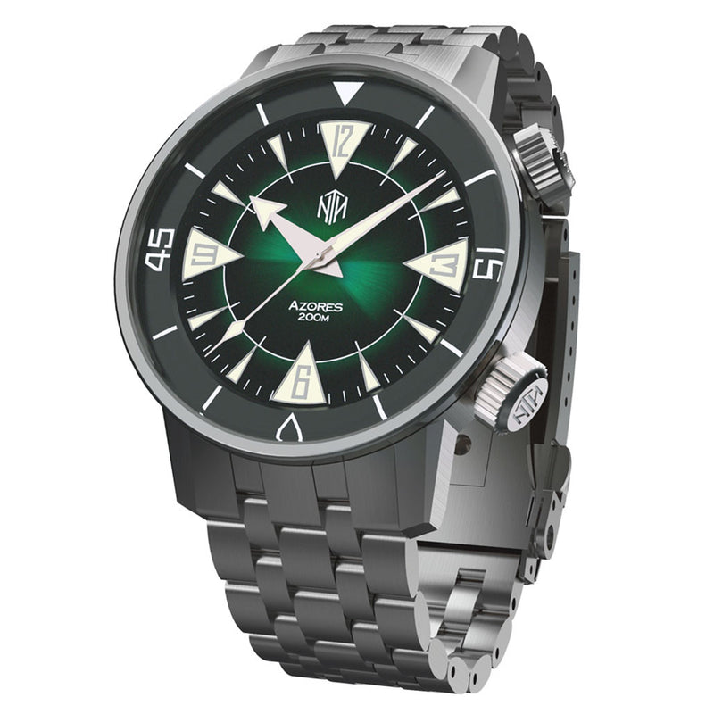 NTH Azores 200-Meter Hi-Beat Automatic Dive Watch with a DD AR Sapphire Crystal #WW-NTH-TZAN