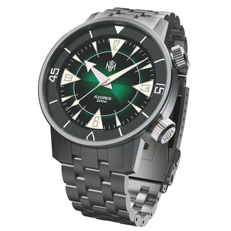 NTH Azores 200-Meter Hi-Beat Automatic Dive Watch with a DD AR Sapphire Crystal #WW-NTH-TZAN