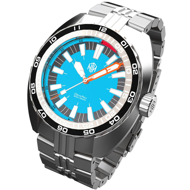NTH DevilRay 500-Meter Automatic Dive Watch with an AR Sapphire Crystal #WW-NTH-DRTN