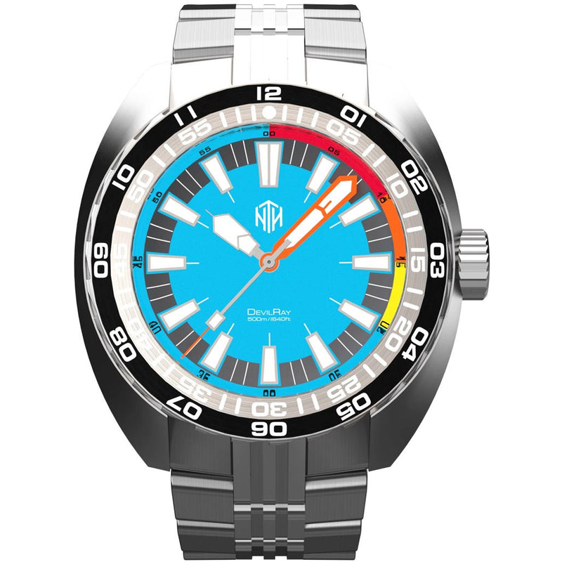 NTH DevilRay 500-Meter Automatic Dive Watch with an AR Sapphire Crystal #WW-NTH-DRTN