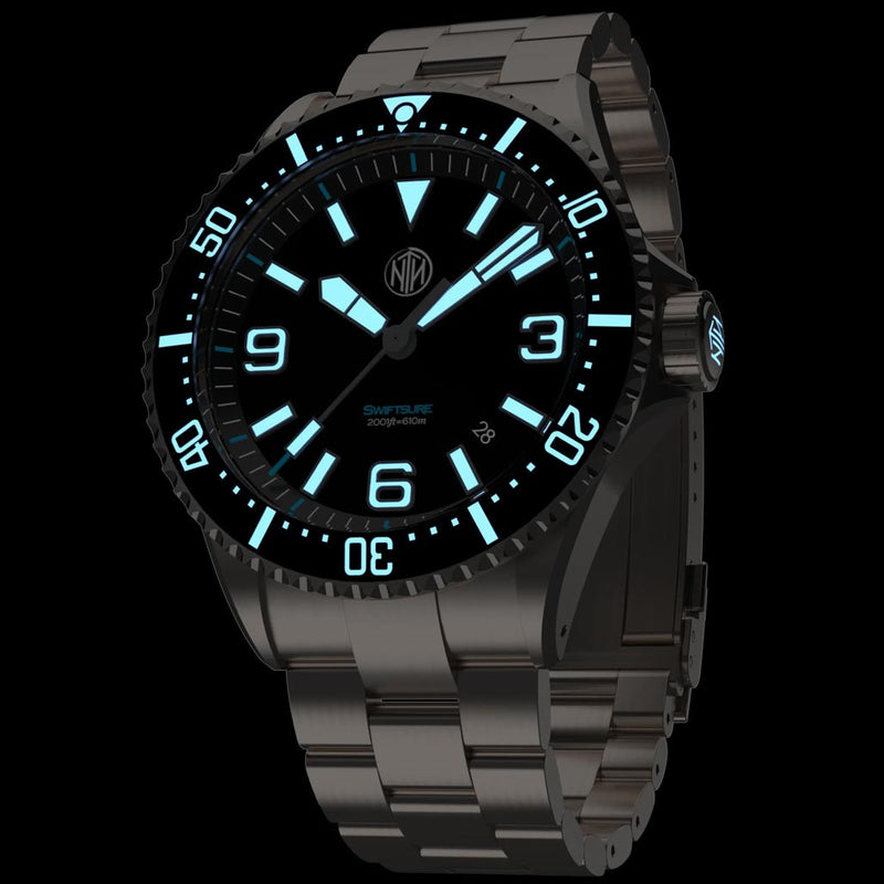 NTH Swiftsure 610-Meter Hi-Beat Automatic Dive Watch with an AR Sapphire Crystal #WW-2K1-SKSD