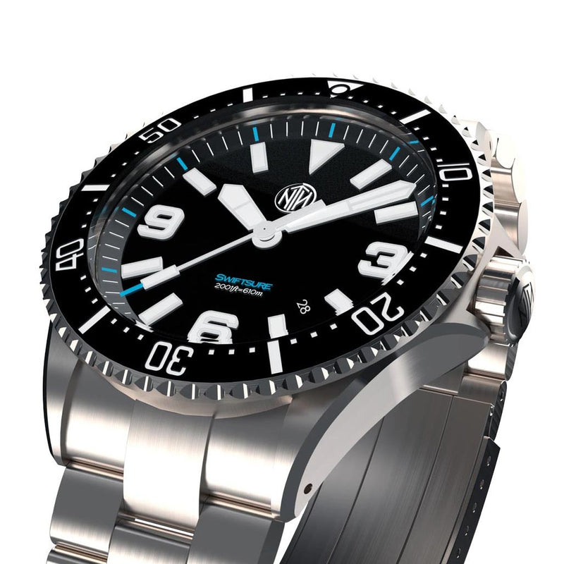 NTH Swiftsure 610-Meter Hi-Beat Automatic Dive Watch with an AR Sapphire Crystal #WW-2K1-SKSD