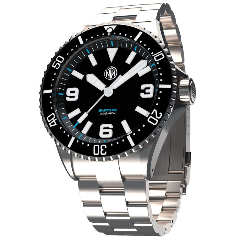 NTH Swiftsure 610-Meter Hi-Beat Automatic Dive Watch with an AR Sapphire Crystal #WW-2K1-SKSN