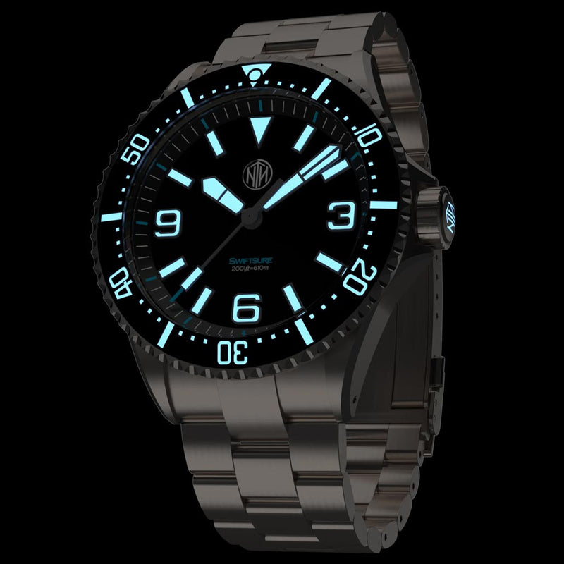 NTH Swiftsure 610-Meter Hi-Beat Automatic Dive Watch with an AR Sapphire Crystal #WW-2K1-SKSN