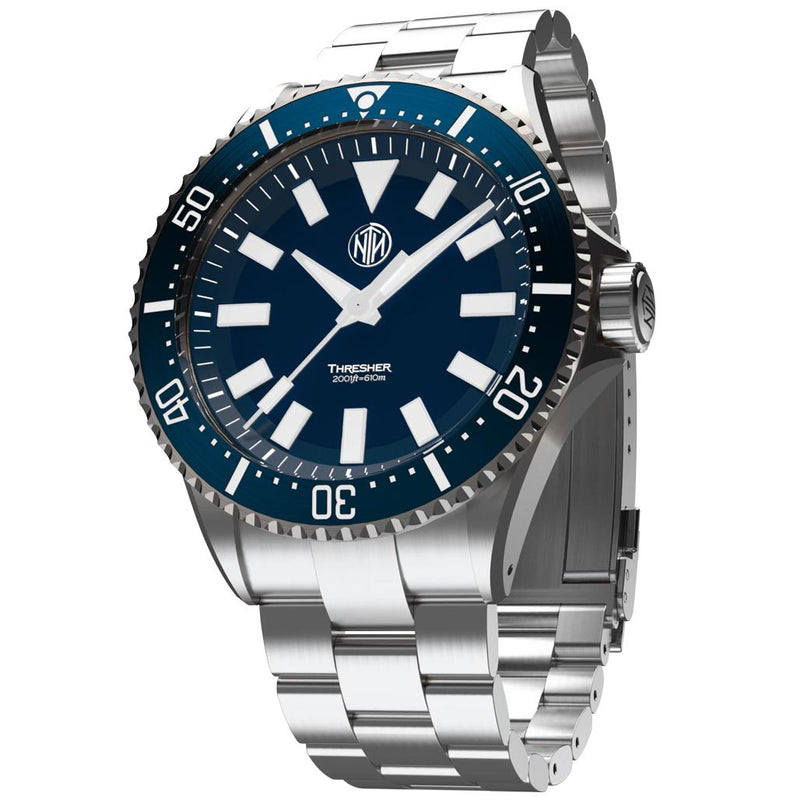 NTH Thresher 610-Meter Hi-Beat Automatic Dive Watch with an AR Sapphire Crystal #WW-2K1-TESN