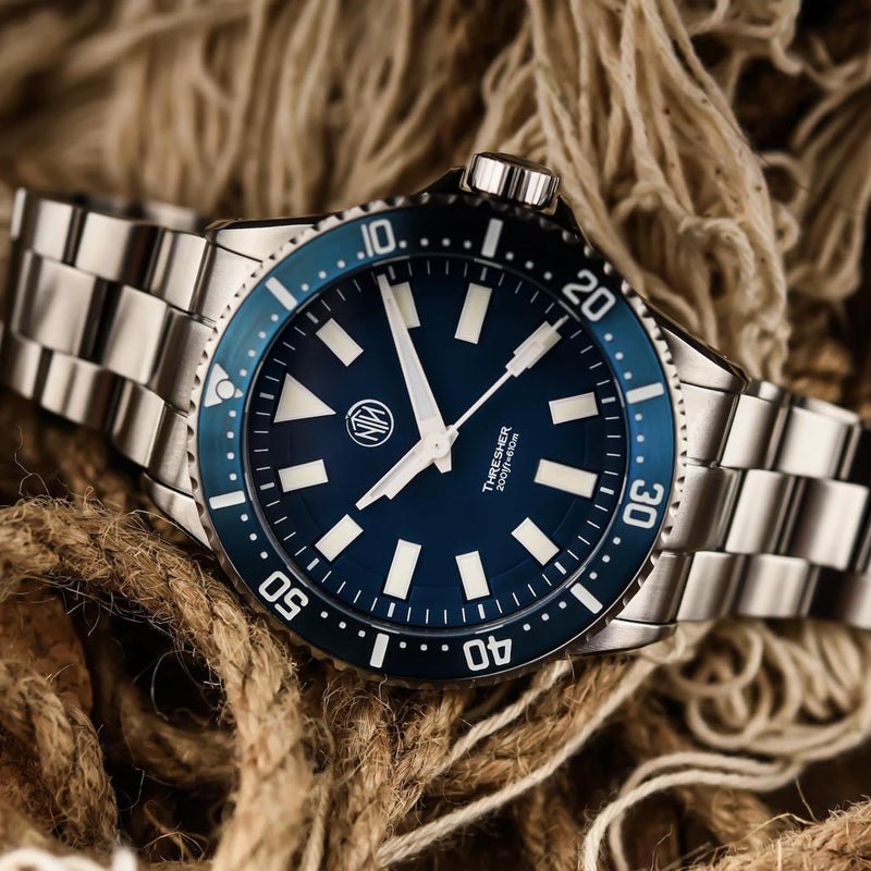 NTH Thresher 610-Meter Hi-Beat Automatic Dive Watch with an AR Sapphire Crystal #WW-2K1-TESN