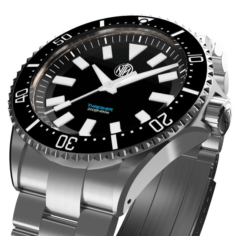 NTH Thresher 610-Meter Hi-Beat Automatic Dive Watch with an AR Sapphire Crystal #WW-2K1-TKSN