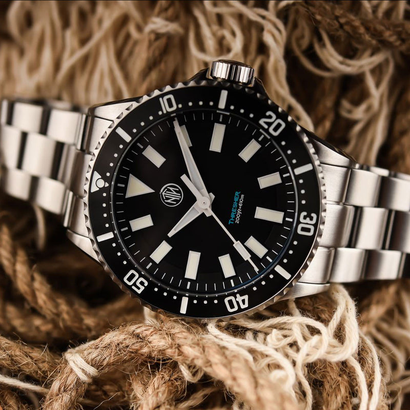 NTH Thresher 610-Meter Hi-Beat Automatic Dive Watch with an AR Sapphire Crystal #WW-2K1-TKSN