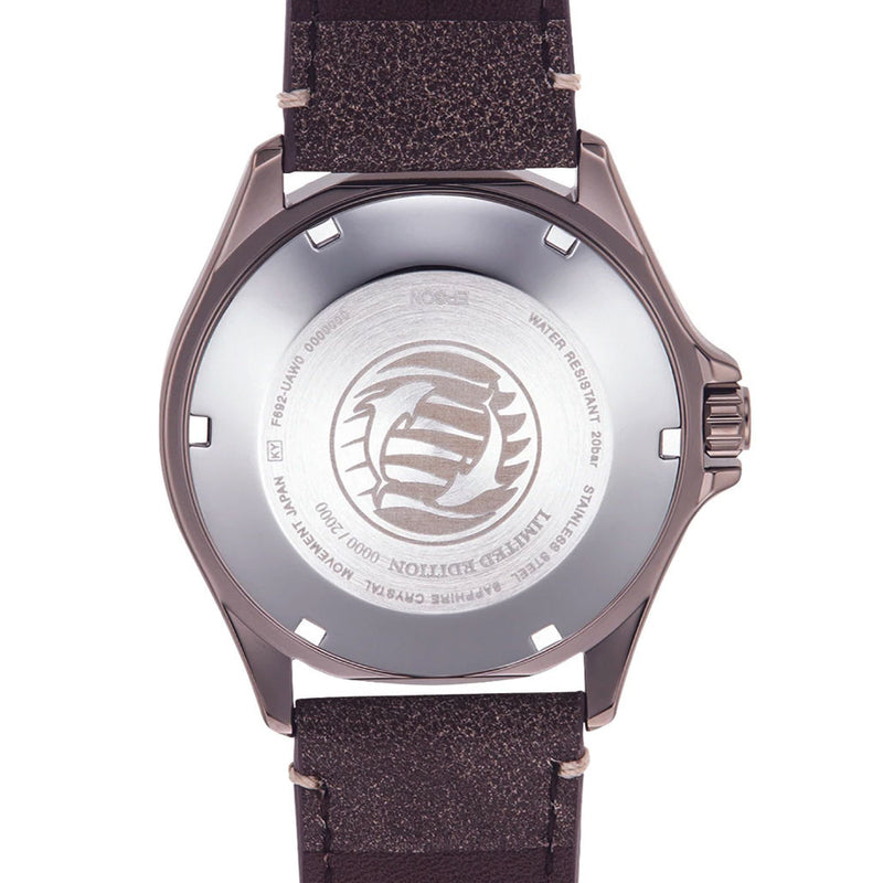 Orient Vintage-Inspired Automatic Dive Watch with a Maroon Gradient Dial #RA-AA0813R19B