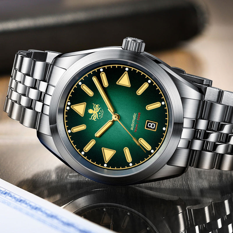 PHOIBOS Nebula Hi-Beat Automatic Watch with Sandwich Dial, AR Sapphire Crystal #PY030A