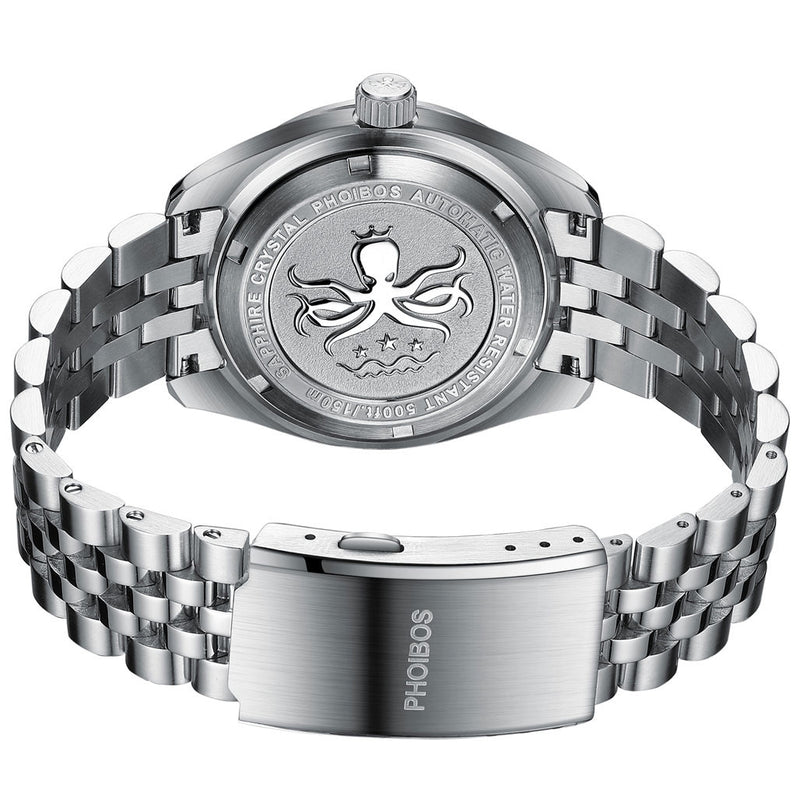 PHOIBOS Nebula Hi-Beat Automatic Watch with Sandwich Dial, AR Sapphire Crystal #PY030A