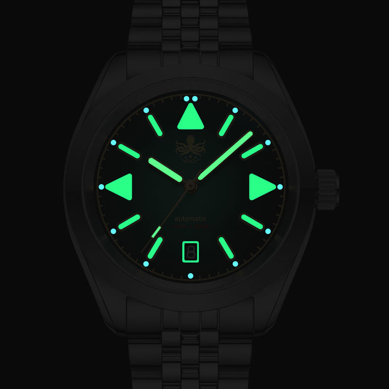 PHOIBOS Nebula Hi-Beat Automatic Watch with Sandwich Dial, AR Sapphire Crystal #PY030A