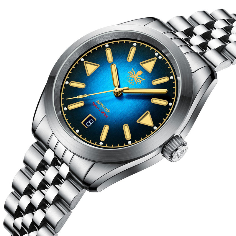 PHOIBOS Nebula Hi-Beat Automatic Watch with Sandwich Dial, AR Sapphire Crystal #PY030C