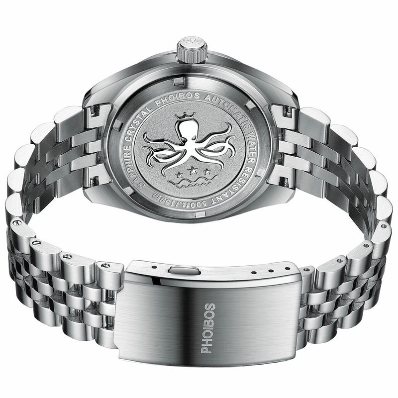 PHOIBOS Nebula Hi-Beat Automatic Watch with Sandwich Dial, AR Sapphire Crystal #PY030C