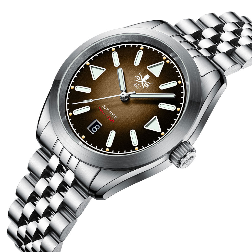 パピパピ PHOIBOS Nebula Hi-Beat Automatic Watch with Sandwich Dial, AR