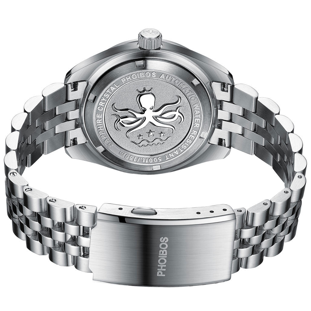 PHOIBOS Nebula Hi-Beat Automatic Watch with Sandwich Dial, AR