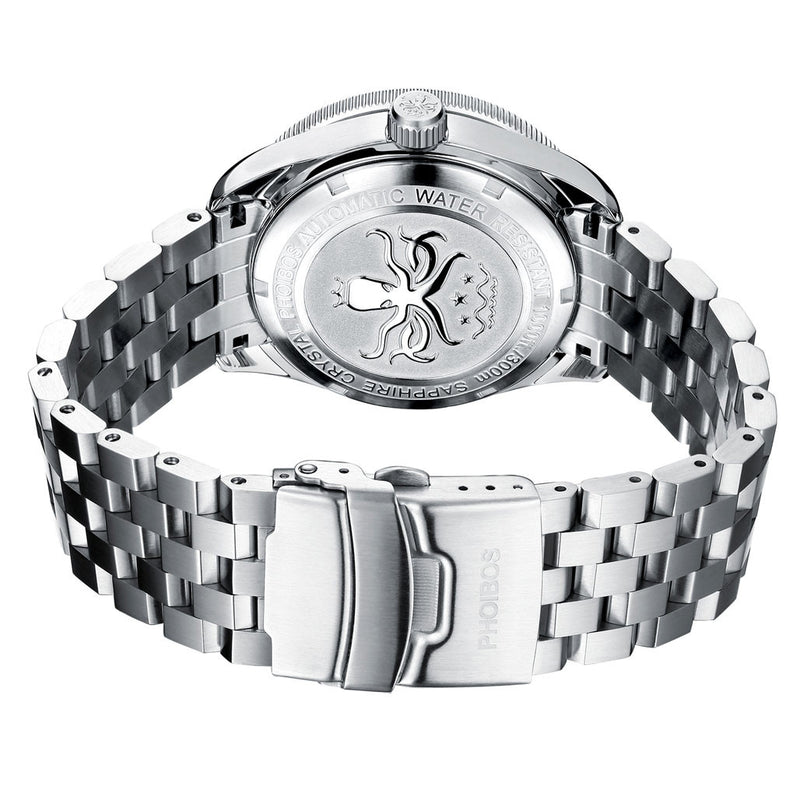PHOIBOS Wave Master 300-Meter Automatic Dive Watch with AR Sapphire Crystal #PY010B