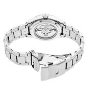 Seiko 5 Sports 24-Jewel Automatic Watch with Black Dial and SS Bracelet #SRPG27