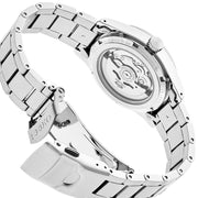 Seiko 5 Sports 24-Jewel Automatic Watch with Black Dial and SS Bracelet #SRPG27
