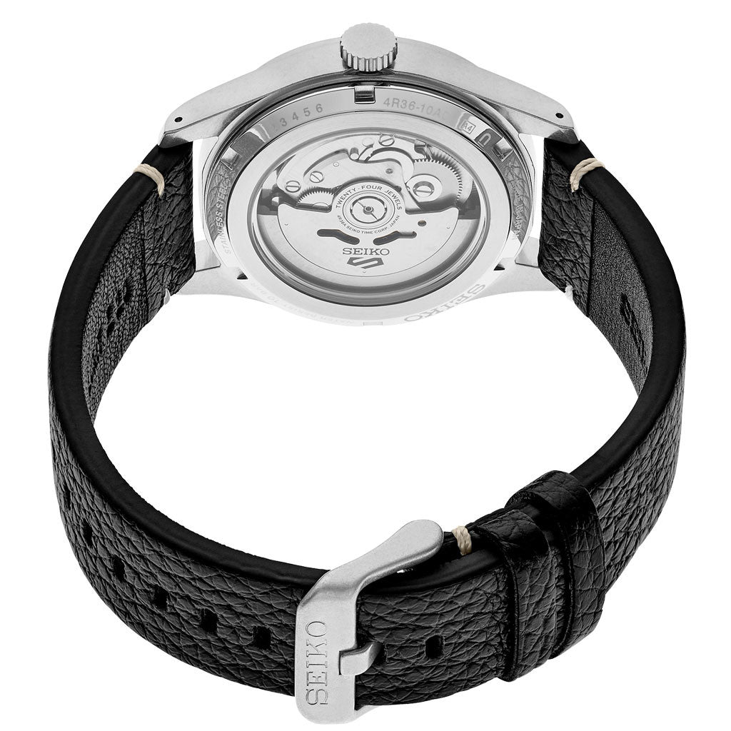Seiko 5 Sports 24-Jewel Automatic Watch with Dark Blue Dial