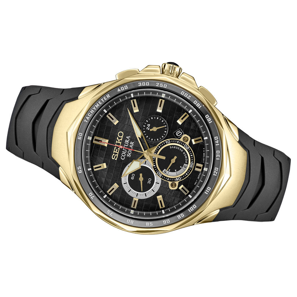 Seiko Coutura Solar Powered Chronograph with Sapphire Crystal
