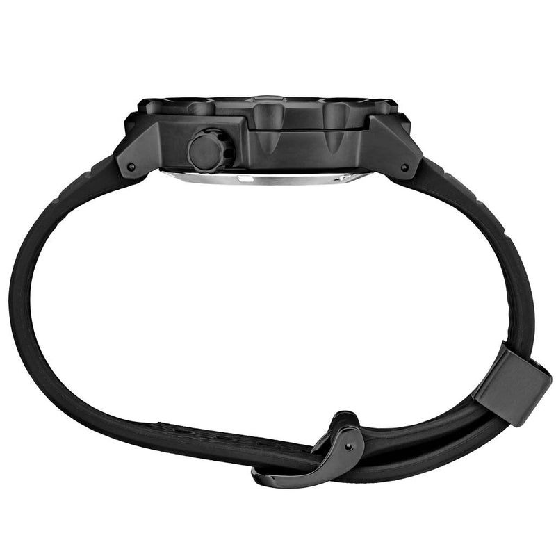 Seiko Limited Edition Black Ion Monster Automatic with Rubber Dive Strap #SRPH13