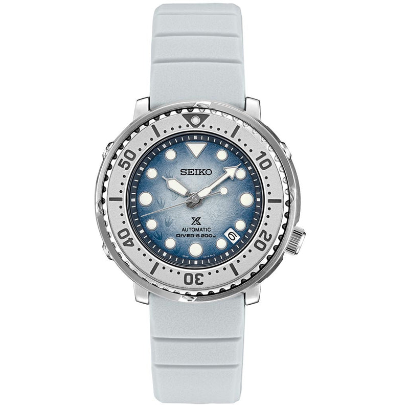 Seiko Prospex Save The Ocean, Special Edition Baby Tuna "Antarctica" Dive Watch #SRPG59