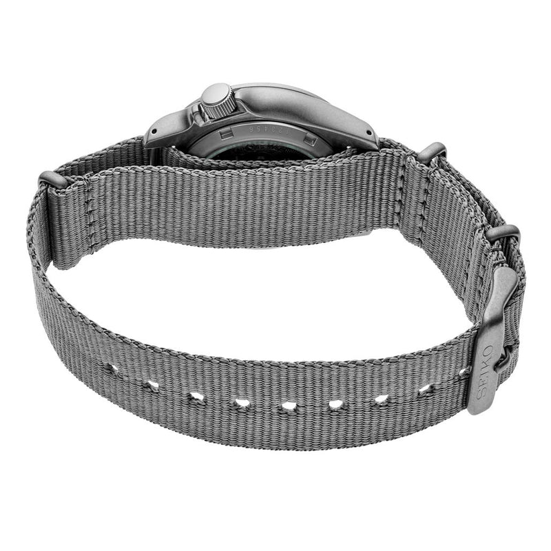 Seiko 5 Sports 24-Jewel Automatic Watch with Grey Distressed Dial and Stone Washed Case #SRPG63