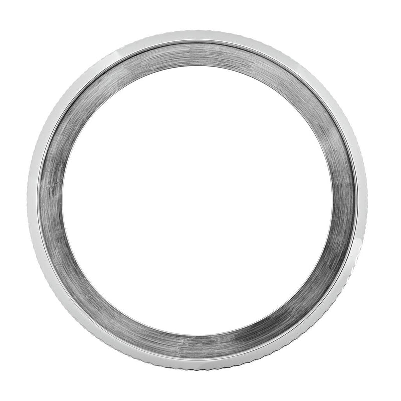 Knurled Edge Stainless Steel Bezel for Seiko SKX007, SKX009, SKX173, 175, 011, A35 #B17-P