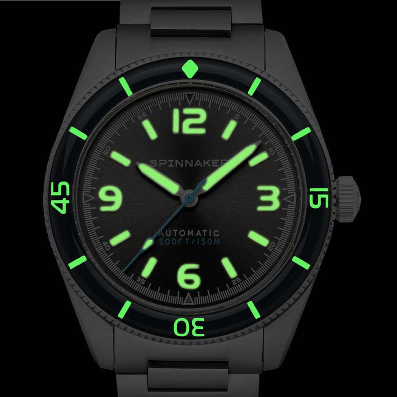 Spinnaker-IW Fleuss Limited Edition Automatic 43mm Sport Dive Watch #SP-5055-LIW11