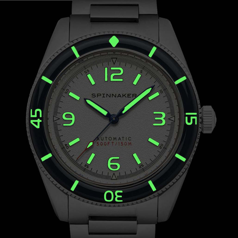 Spinnaker-IW Fleuss Limited Edition Automatic 43mm Sport Dive Watch #SP-5055-LIW22