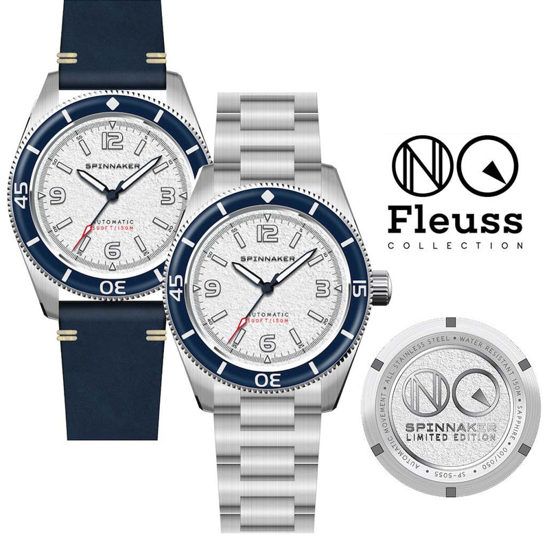 Spinnaker-IW Fleuss Limited Edition Automatic 43mm Sport Dive Watch #SP-5055-LIW22