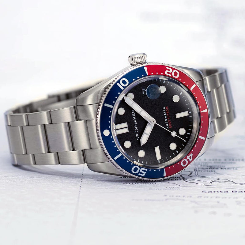 Spinnaker 40mm Croft Elemental 150-Meter Automatic Dive Watch #SP-5100-11
