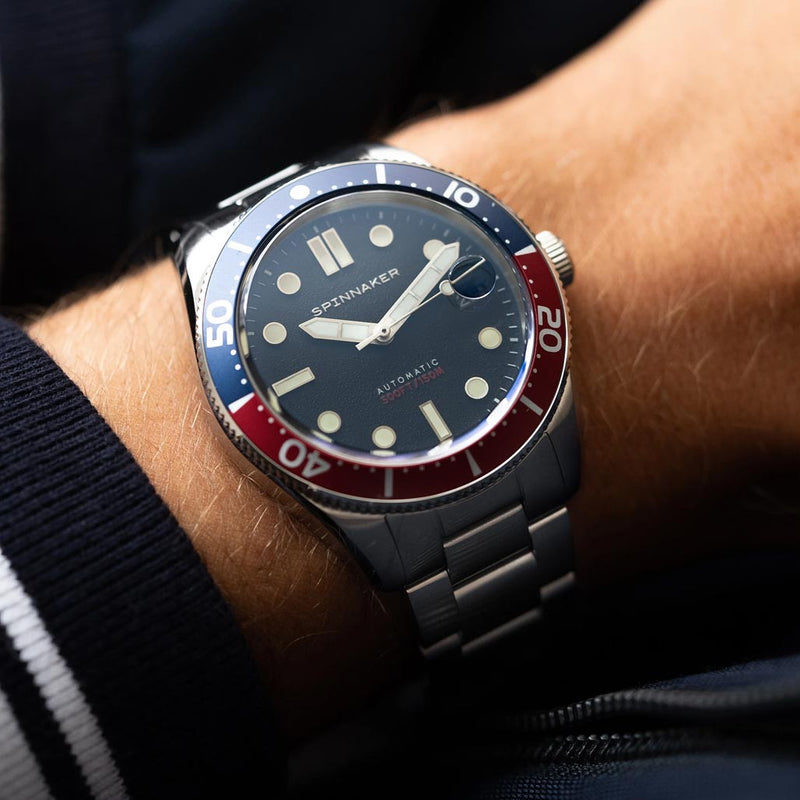 Spinnaker 40mm Croft Elemental 150-Meter Automatic Dive Watch #SP-5100-11