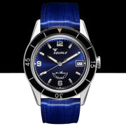 Squale 300 Meter Swiss Made Automatic Dive Watch with Blue Dial  #SUB-39BL Life