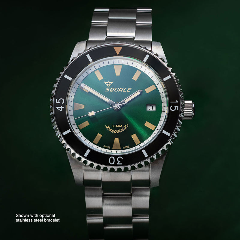 Squale Montauk 300 Meter Swiss Made Automatic Dive Watch with Sapphire Crystal #MTK-06