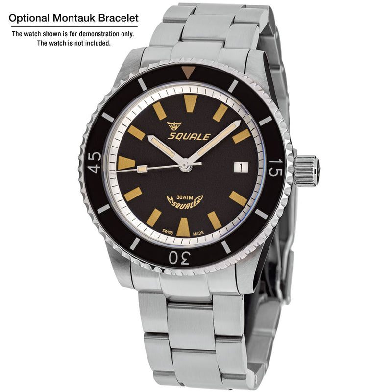 Squale Montauk Rev 1 and Rev 2 Bracelet #MTK-BRAC