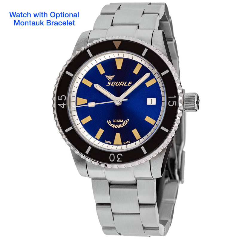 Squale Montauk 300 Meter Swiss Made Automatic Dive Watch with Sapphire Crystal #MTK-02