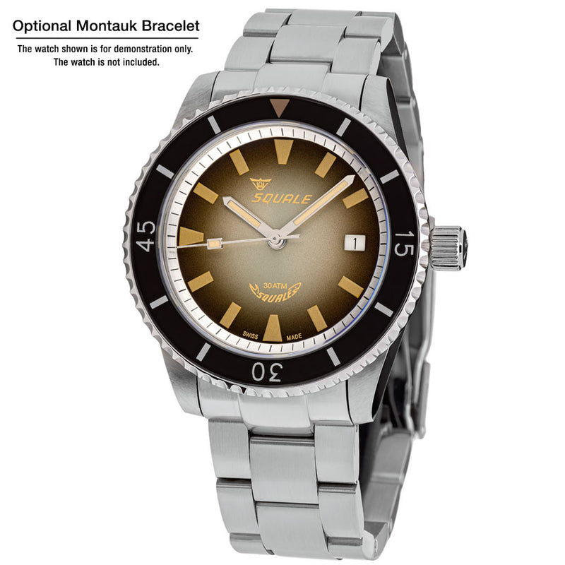Squale Montauk Rev 1 and Rev 2 Bracelet #MTK-BRAC