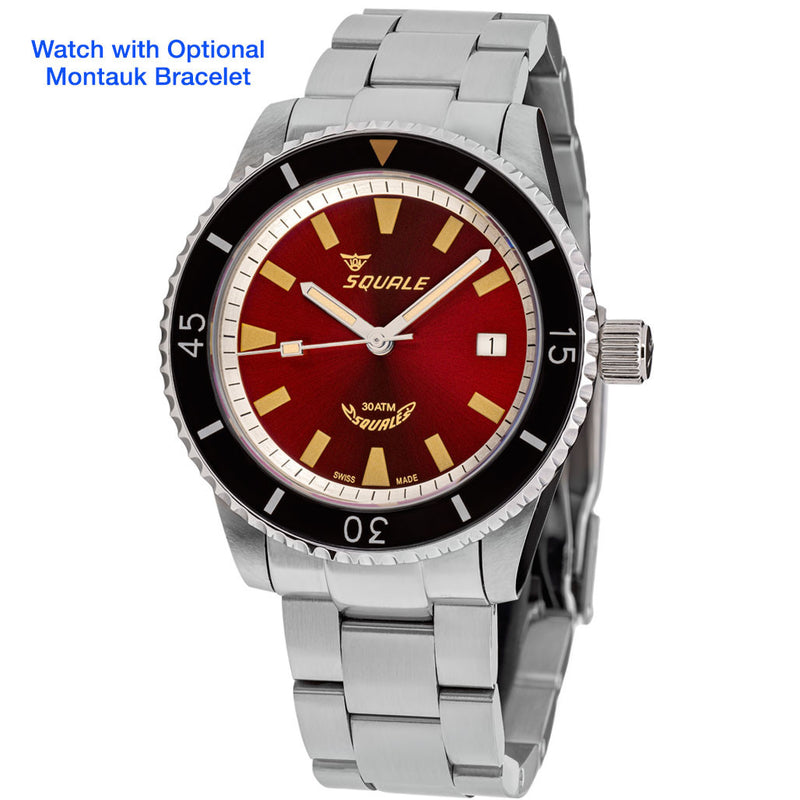 Squale Montauk 300 Meter Swiss Made Automatic Dive Watch with Sapphire Crystal #MTK-04
