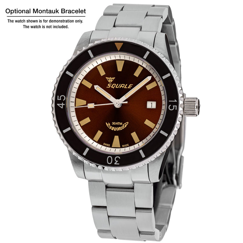Squale Montauk Rev 1 and Rev 2 Bracelet #MTK-BRAC