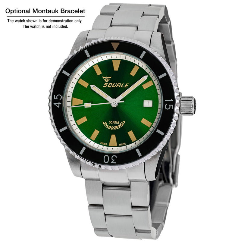 Squale Montauk Rev 1 and Rev 2 Bracelet #MTK-BRAC
