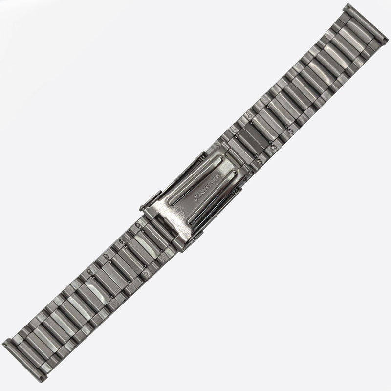 Vollmer Polished-Brushed Finish Bracelet with Deployant Clasp #19100H4 (20mm)