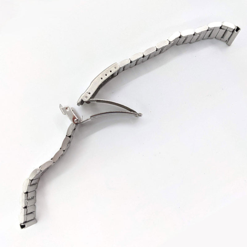 Vollmer Polished-Brushed Finish Bracelet with Deployant Clasp #19100H4 (20mm)